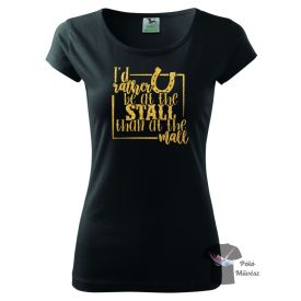 Lovas póló - Ló póló - Egyedi Feliratos póló