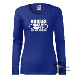 Lovas póló - Ló póló - Egyedi Feliratos póló