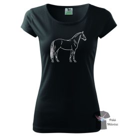 Lovas póló - Ló póló - Egyedi Feliratos póló