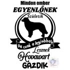 Hovawart póló - Hovawart Pulcsi - Kutyás póló - Egyedi Feliratos póló