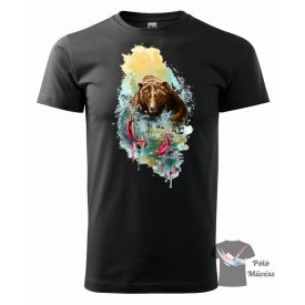   Medve póló - Vadászos póló - Vadász póló - Egyedi póló