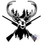 Szarvas vadász póló - Vadászos póló - Vadász póló - Egyedi póló