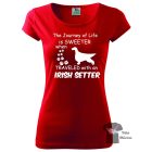 Ír Szetter póló - Irish Setter póló - Kutyás póló - Egyedi Feliratos póló