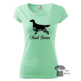   Ír Szetter póló - Irish Setter póló - Kutyás póló - Egyedi Feliratos póló