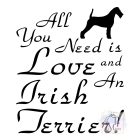 Ír Terrier póló - Irish Terrier póló - Kutyás póló  - Egyedi Feliratos póló