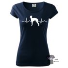 Kis Olasz Agár póló - Italian Greyhound pulcsi - Kutyás póló - Egyedi Feliratos póló