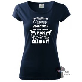   Jack Russel Terrier póló - Kutyás póló - Egyedi Feliratos póló