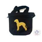Bedlington Terrier Jutalomfalat tartó állítható övvel