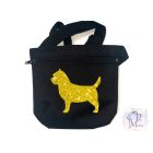 Cairn Terrier Jutalomfalat tartó állítható övvel