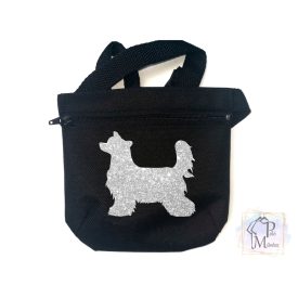   Kínai Meztelen kutya Jutalomfalat tartó állítható övvel