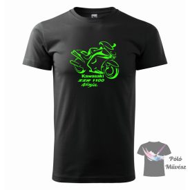 Motoros póló - Kawasaki ZZR 1100 póló / pulcsi