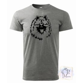   Keeshond póló - Keeshond ajándék - Kutyás póló - Egyedi Feliratos póló