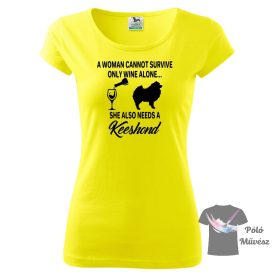   Keeshond póló - Keeshond ajándék - Kutyás póló - Egyedi Feliratos póló