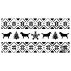 Norvég mintás Labrador póló - Labrador pulcsi - Kutyás póló - Egyedi Feliratos póló