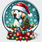 Karácsonyi Labrador póló - Labrador pulcsi - Kutyás póló - Egyedi Feliratos póló