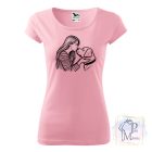 Labrador póló - Labrador pulcsi - Kutyás póló - Egyedi Feliratos póló