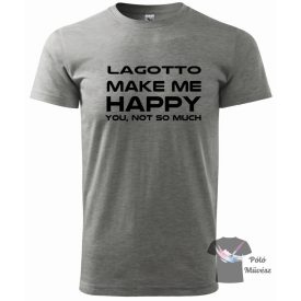   Lagotto Romagnolo póló - Lagotto Romagnolo pulcsi - Kutyás póló - Egyedi Feliratos póló