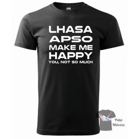   Lhasa Apso póló - Lhasa Apso pulcsi - Kutyás póló - Egyedi Feliratos póló