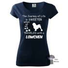 Lowchen póló - Lowchen pulcsi - Kutyás póló - Egyedi Feliratos póló