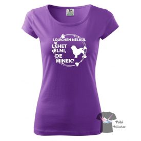   Lowchen póló - Lowchen pulcsi - Kutyás póló - Egyedi Feliratos póló