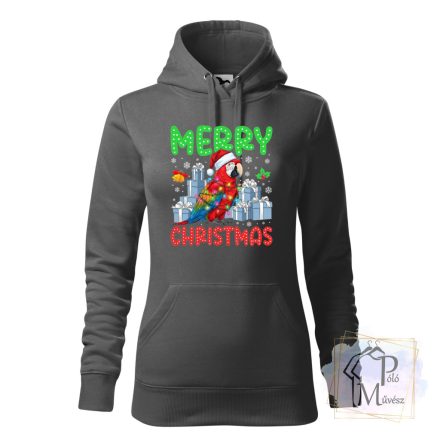 Karácsonyi Papagáj póló - Madaras póló - Egyedi póló