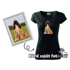 Fényképes Női kerek nyakú póló - Pure