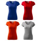 Egyedi strasszos Női kerek nyakú póló - Pure