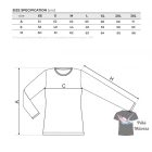 Fényképes Női hosszú ujjú  póló - Slim