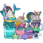 Shellő póló - Mermaid póló - Egyedi Feliratos póló