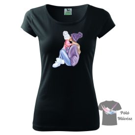   Anya Gyerekkel póló - Anya póló - Anyu póló - Egyedi póló