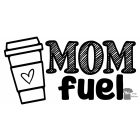 Anya póló - Anyu póló - Mom Fuel Egyedi póló - Vicces póló