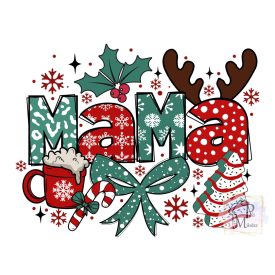   Mama karácsonyi póló - Nagymama póló - Egyedi póló - Vicces póló