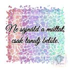 Motivációs póló - Egyedi feliratos póló