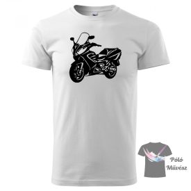   Malaguti 500 spidermax póló - Motoros póló - Motoros pulcsi - Egyedi Feliratos Póló