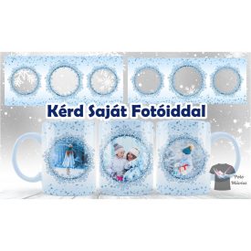   Karácsonyi Bögre Saját Fotóval - Egyedi Tervezhető Bögre