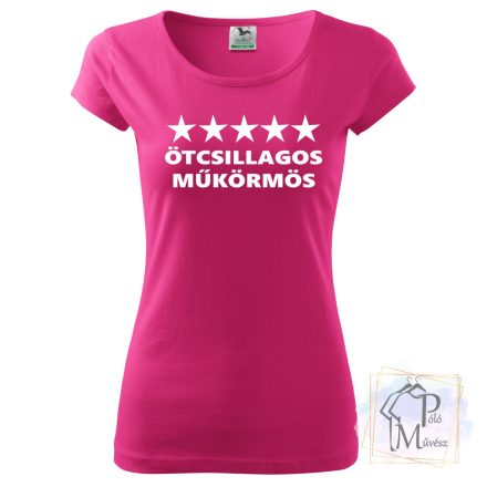 Műkörmös póló - Egyedi Feliratos póló