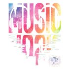 Music póló - Zene Póló