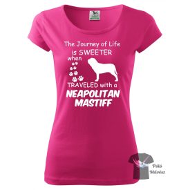   Nápolyi Masztiff póló - Neapolitan Mastiff pulcsi - Kutyás póló - Egyedi Feliratos póló