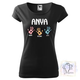 Anya feliratú póló nevekkel - Póló Saját szöveggel