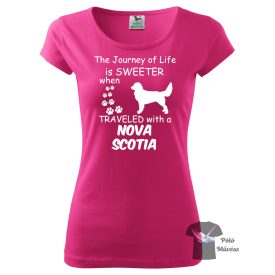   Vadkacsavadász Retriever póló - Nova Scotia Duck Tolling Retriever pulcsi - Kutyás póló  - Egyedi Feliratos póló