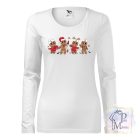 Karácsonyi Ápoló póló - Egyedi Feliratos póló