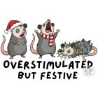 Karácsonyi oposszum póló - Oposszum póló - Állatos Póló - Egyedi póló