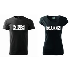 Páros póló - King & Queen Páros Póló