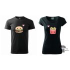 Hambi + Sültkrumpli Páros póló -  Egyedi Feliratos póló