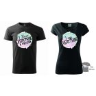 Páros póló - Egyedi Feliratos póló