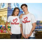 Páros póló -  Egyedi Feliratos póló - Valentin Nap Póló