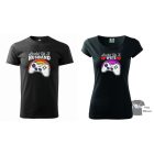 Páros póló -  Egyedi Feliratos póló 