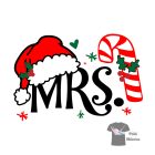 Páros póló - Karácsonyi páros póló - Mr & Mrs Christmas póló 