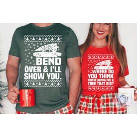 Páros póló - Karácsonyi páros póló 