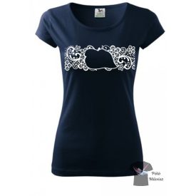   Pekingi Palotakutya póló - Pekingese pulcsi - Kutyás póló - Egyedi Feliratos póló